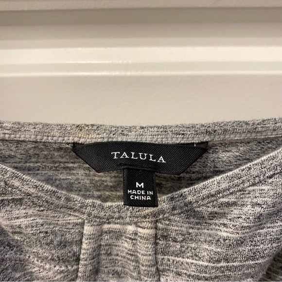 2/$18 Aritzia Talula Gray Bustier Tank Top with Adjustable Straps Size M - Picture 6 of 6